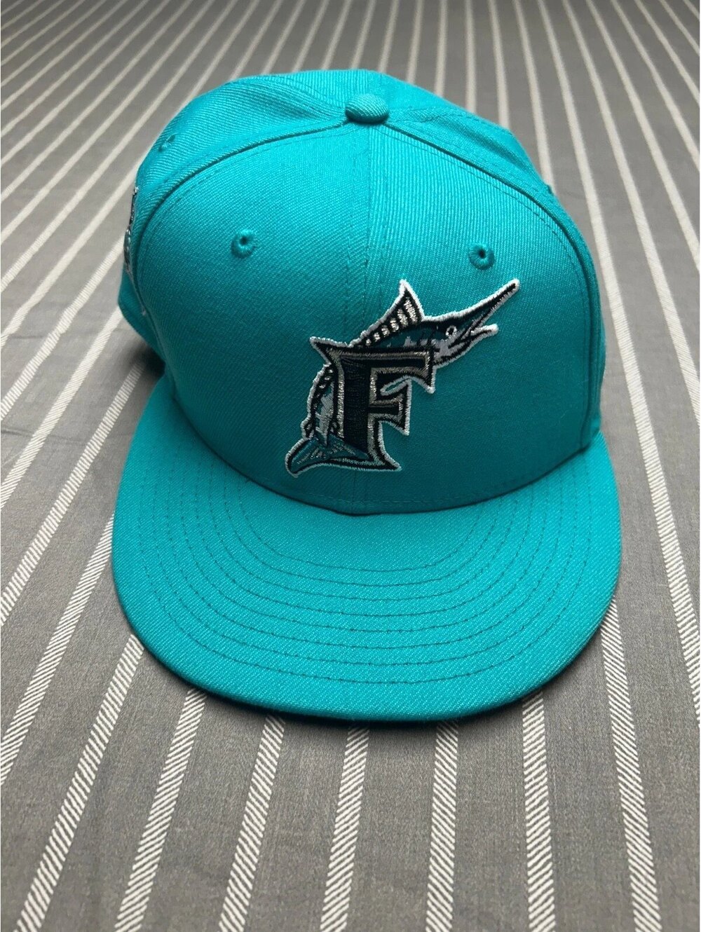 New Era Florida Marlins 30th Anniversary fitted baseball cap Men's 7 1/8